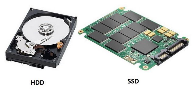 hdd and ssd